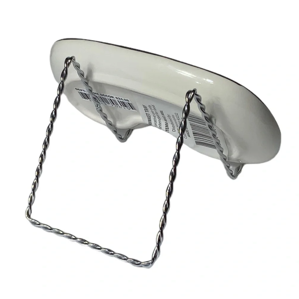 Trinket Tray Multipurpose for Jewelry Eyeglass Makeup Keys This and That Storage